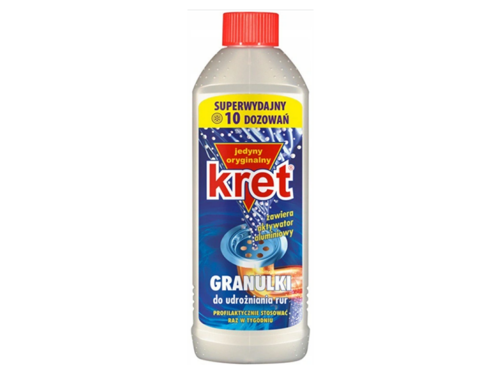 KRET 280g Udrażnianie rur - Granulki